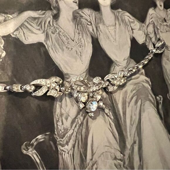 Vintage Rhinestone Bracelet - Picture 3 of 7